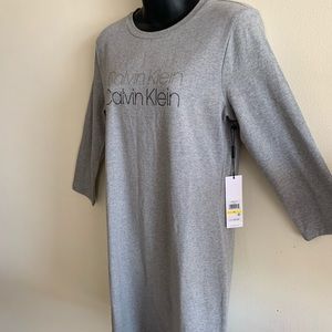 Calvin Klein Rhinestone T-Shirt Dress Size Medium